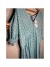 Mango Floral Blue Green Casual Dress Size 2X - photo 5
