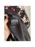 Sam Edelman 100% Polyester Floral Black Multi Color Casual Dress Size 12 - photo 6