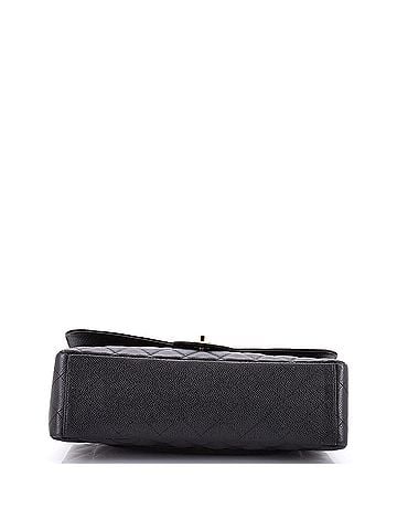 Chanel Classic Double Flap Bag Quilted Caviar Maxi (view 2)