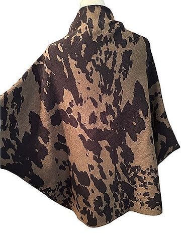 Joseph Ribkoff Batwing Poncho (view 2)