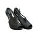Coach 100% Leather Black Heels Size 8 1/2 - photo 1