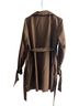 Forever 21 100% Polyester Brown Trenchcoat Size L - photo 2
