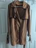 Forever 21 100% Polyester Brown Trenchcoat Size L - photo 3