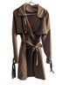 Forever 21 100% Polyester Brown Trenchcoat Size L - photo 1