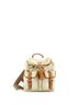 Prada 100% Nylon Tan Double Front Pocket Backpack Tessuto Small One size - photo 1