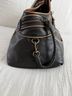 BCBGMAXAZRIA Black Brown Leather Shoulder Bag One size - photo 5