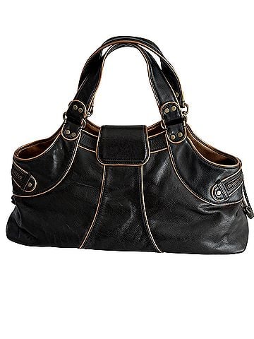 BCBGMAXAZRIA Leather Shoulder Bag (view 2)