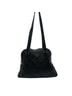 Bally 100% Lambskin Solid Black Shoulder Bag One size - photo 2