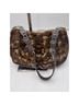 Brighton Floral Graphic Brown Gold Shoulder Bag One size - photo 7