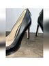 Diesel 100% Leather Snake Print Black Gray Heels Size EU 37 - photo 8