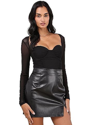 Lulus Long Sleeve Blouse (view 1)