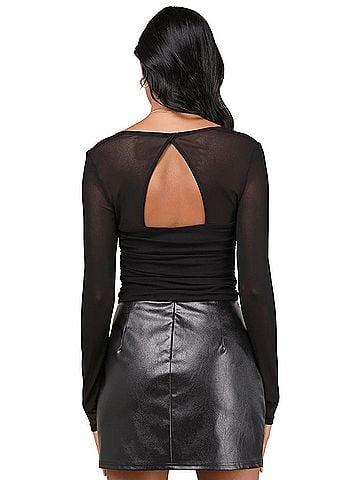 Lulus Long Sleeve Blouse (view 2)