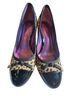 Coach Animal Print Brown Black Heels Size 8 - photo 1