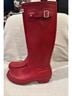 Hunter Red Rain Boots Size 9 - photo 4
