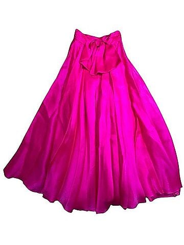 Milly Bow Ball Skirt Silk Skirt (view 2)