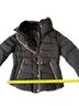 Zara 100% Acrylic Solid Graphic Green Coat Size S - photo 13