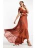 ASOS Red Cocktail Dress Size 10 - photo 14