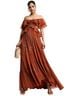 ASOS Red Cocktail Dress Size 10 - photo 1
