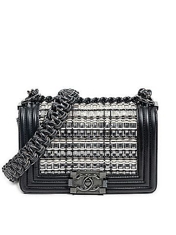 Chanel Ltd. Ed. Thread Woven Small Boy Flap (view 1)