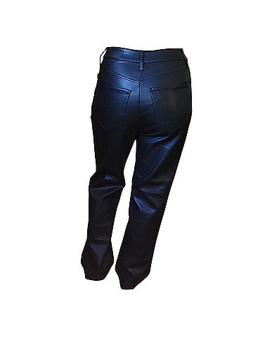 Express 90s slim Faux Leather Pants (view 2)