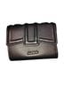 Aldo 100% Leather Black Leather Coin Purse One size - photo 1