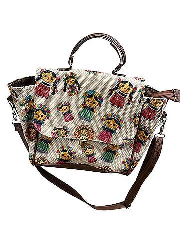 Unlabel Mexican Jute Doll/"Unbranded Artisanal Bag” Crossbody Bag (view 1)
