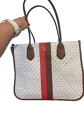 Michael Kors Leather Tote (view 1)
