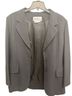 Oleg Cassini Black Blue Blazer Size 12 - photo 1