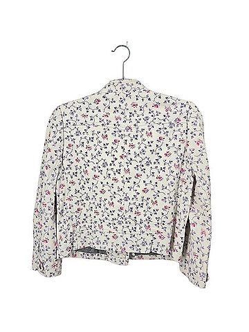 Rebecca Taylor Vine Floral Lamb Leather Moto Jacket Leather Jacket (view 2)