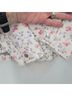 Rebecca Taylor 100% Lambskin 100% Rayon 100% Polyester Floral White Purple Leather Jacket Size 6 - photo 9