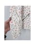 Rebecca Taylor 100% Lambskin 100% Rayon 100% Polyester Floral White Purple Leather Jacket Size 6 - photo 10