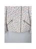 Rebecca Taylor 100% Lambskin 100% Rayon 100% Polyester Floral White Purple Leather Jacket Size 6 - photo 11