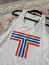 Tory Sport White Blue Tank Top Size XS - photo 4