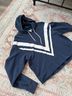 Tory Sport Cropped Chevron Hoodie Sweatshirt - photo 3