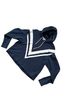 Tory Sport Cropped Chevron Hoodie Sweatshirt - photo 5