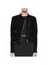 Theory 100% Lambskin 9% Viscose 3% Polyamide 3% Elastane 9% Polyester 6% Polyurethane 8% Wool Black Jacket Size S - photo 1