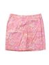 Kate Hill 100% Cotton Floral Pink Yellow White Skort Size 10 - photo 1