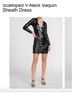 Express Solid Black Cocktail Dress Size S - photo 7