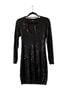 Express Solid Black Cocktail Dress Size S - photo 1