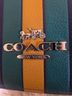 Coach Stripes Black Green Orange Leather Hobo One size - photo 4