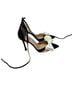INC International Concepts Black White Heels Size 10 - photo 1