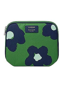 Clinique x Kate Spade New York Travel Bag Cosmetics Pouch Makeup Bag (view 1)