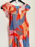 Oliphant Print Red Casual Dress Size M - photo 8