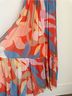 Oliphant Print Red Casual Dress Size M - photo 7