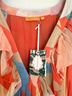 Oliphant Print Red Casual Dress Size M - photo 3
