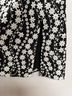 Sézane Floral Black White Casual Dress Size XS - photo 3