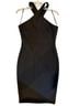 Likely 67% Polyester 27% Rayon 6% Spandex 100% Polyester Black Cocktail Dress Size 6 - photo 1