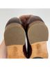 Sézane 100% Leather Brown Flats Size EU 40 - photo 14