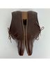 Sézane 100% Leather Brown Flats Size EU 40 - photo 12