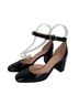 J.Crew 100% Leather Black Heels Size 7 1/2 - photo 1